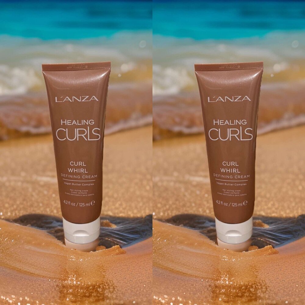 L'anza Lanza Healing Curls Whirl Defining Cream 4.2 oz_ 2 units